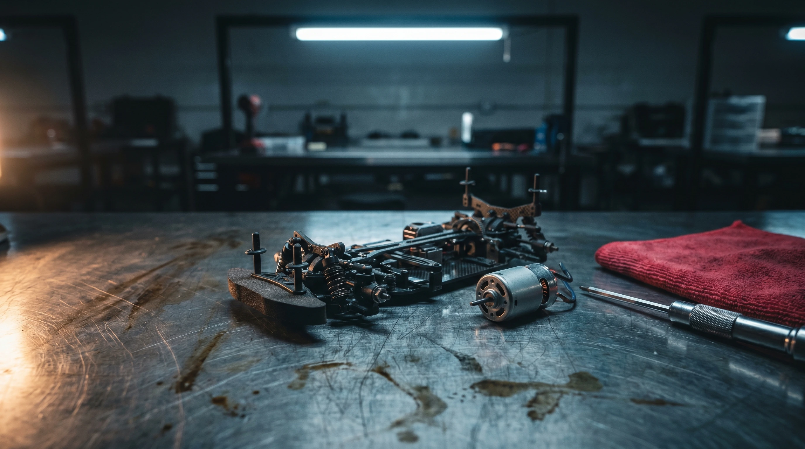 Brushless on the MR-03 Is Solving a Problem Club Night Doesn't Have